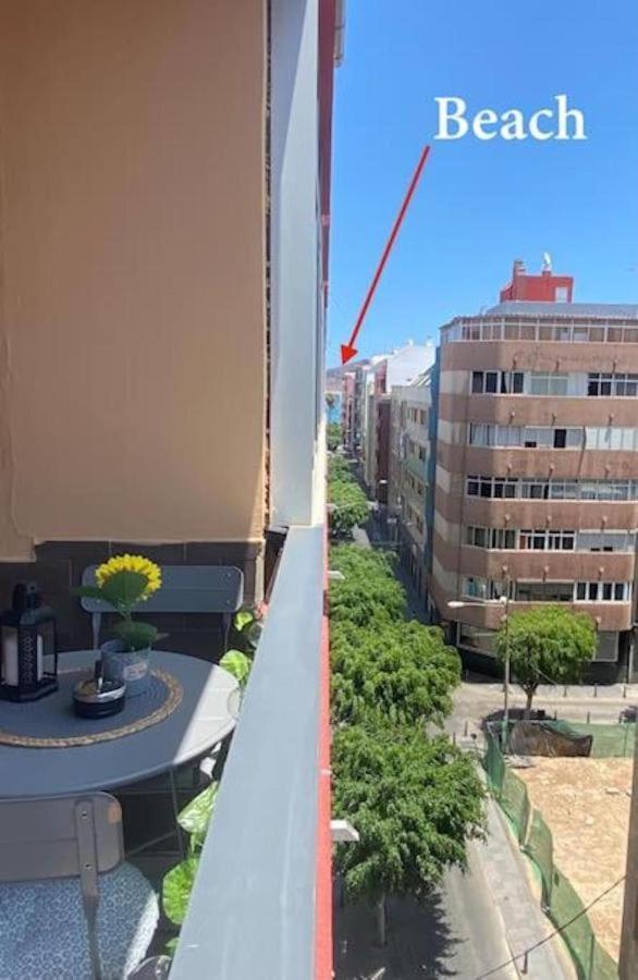 2 Min Dalla Spiaggia Loft Terrazza Casa Gialla Las Palmas de Gran Canaria Exterior photo